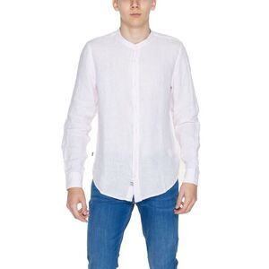 Blauer Multicolor Linen Dress Men's Shirt